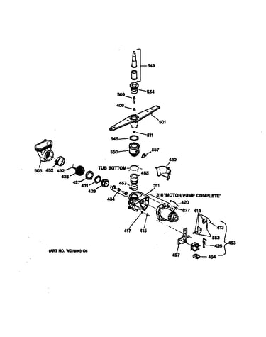 Motor-pump mechanism