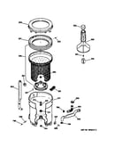 Tub, basket & agitator