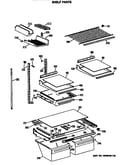 Shelf parts
