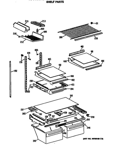 Shelf parts