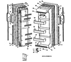 GE TFC20DASAAD doors diagram