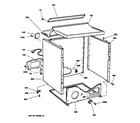 GE DJSR473GT3AA cabinet diagram