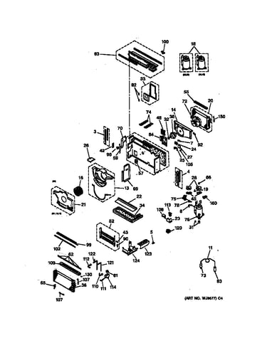 Motor, compressor & system components