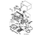 GE JE1040GY01 bottom plate & internal parts diagram