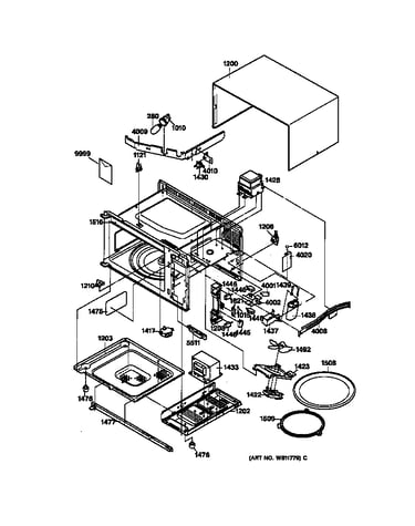 Bottom plate & internal parts