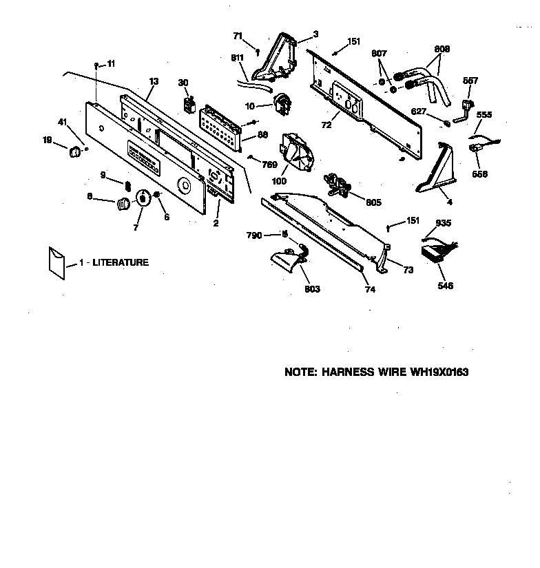 Controls & backsplash