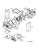 Dryer-cabinet, drum & heater
