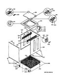 Washer cabinet