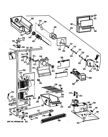 Freezer section