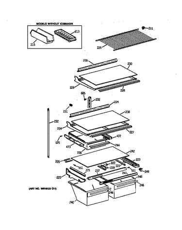 Shelf parts