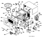 GE JES1030TP01 microwave diagram