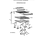GE TBX21DAXERWW compartment separator parts diagram