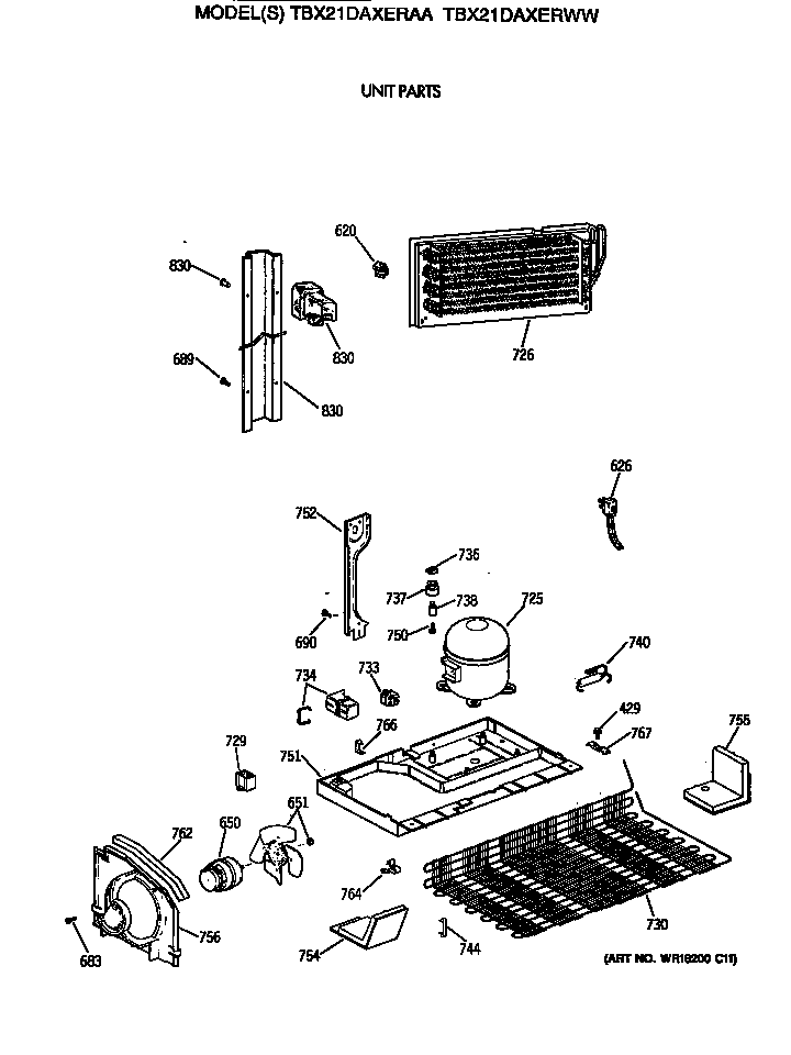 Unit parts