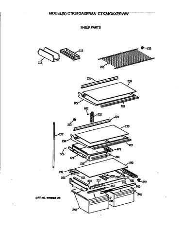 Shelf parts