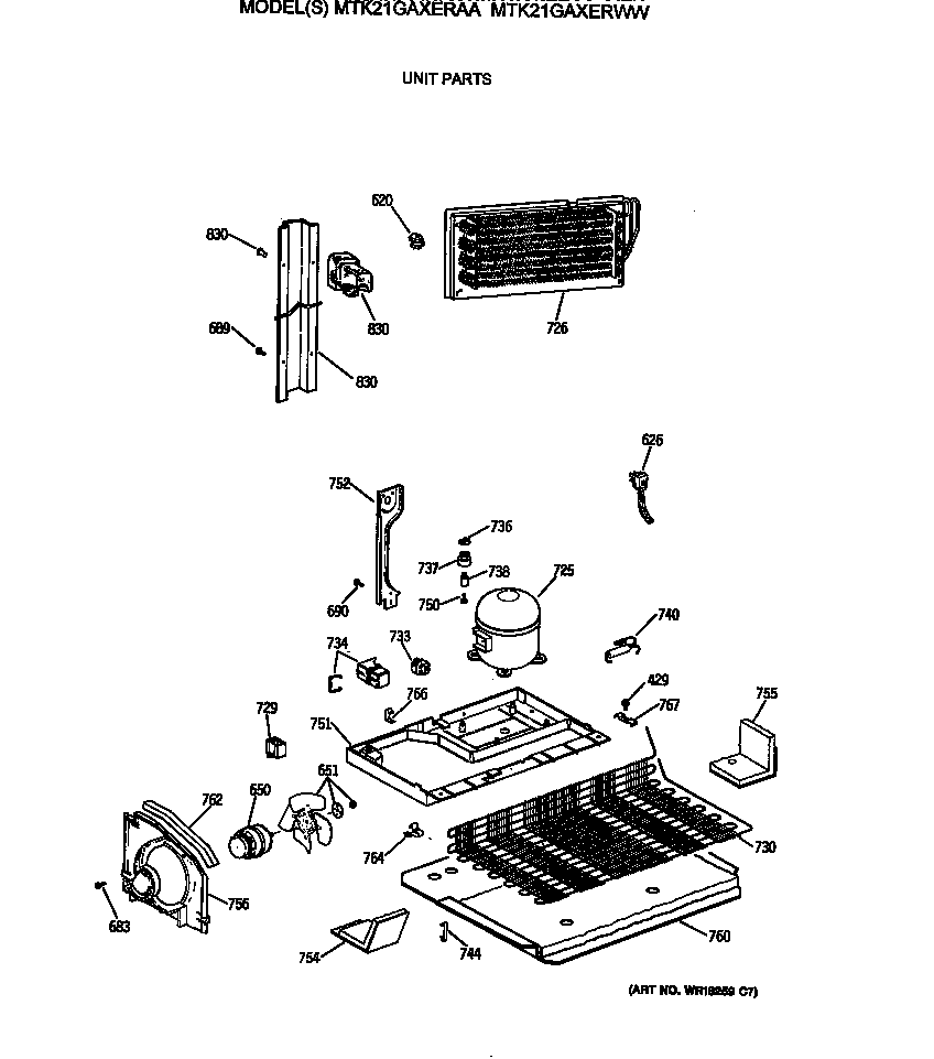 Unit parts