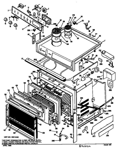 Electric range