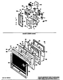 Door lower oven