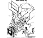 GE JKP80G*03 oven assembly diagram