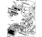 GE JKP80G*03 lower oven diagram