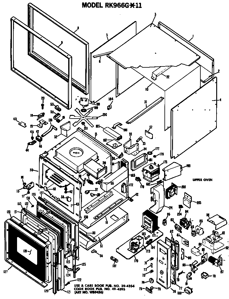 Upper oven