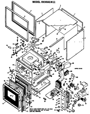 Upper oven