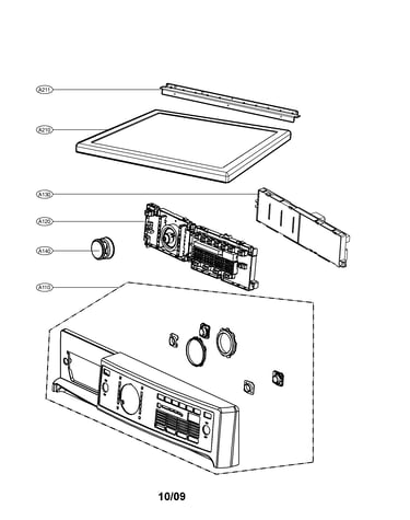 Control panel and plate parts