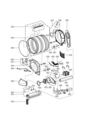 Drum and motor assy