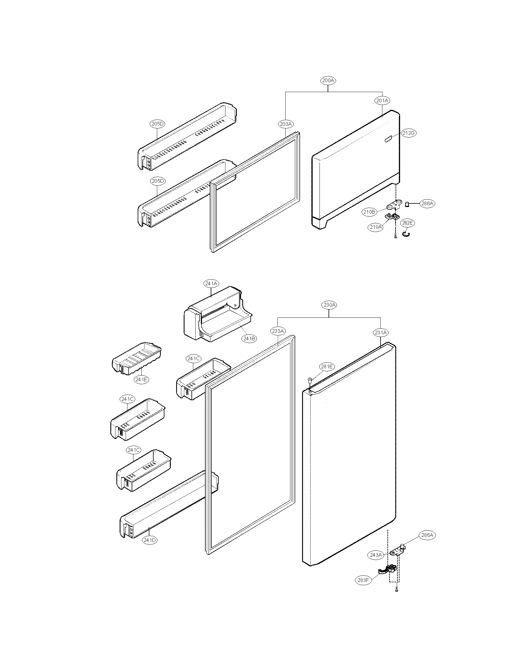 Door parts