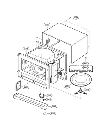 Open cavitiy parts
