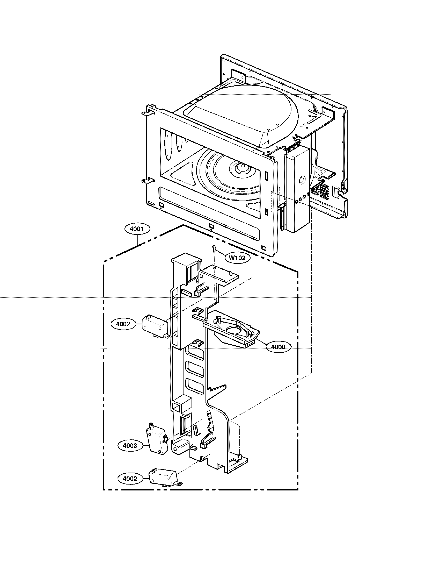 Latch board parts