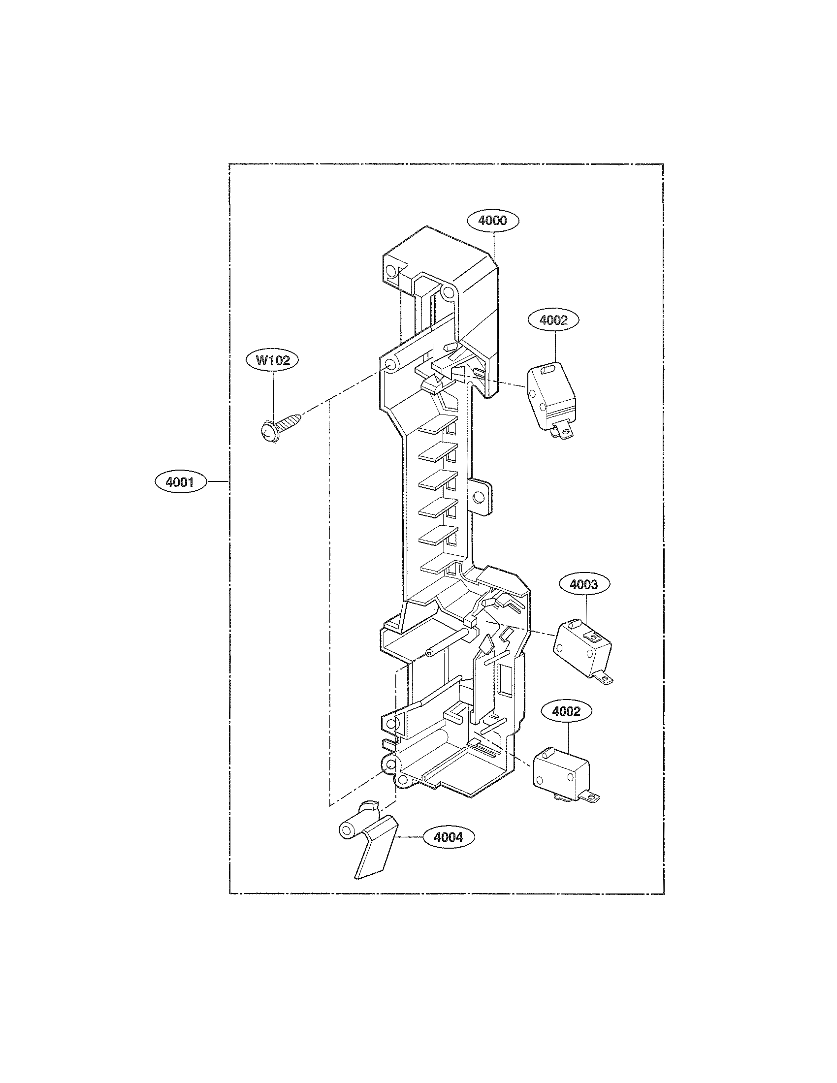 LATCH BOARD PARTS