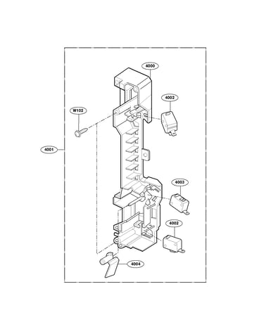 Latch board parts