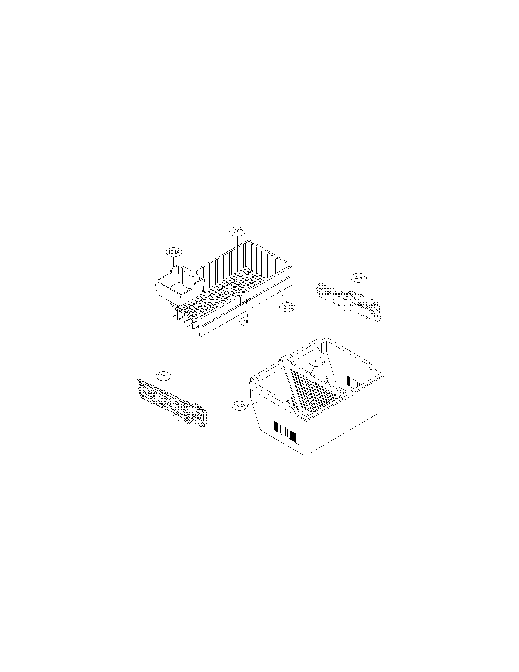 Freezer parts
