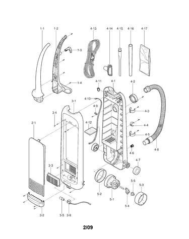 Upright parts