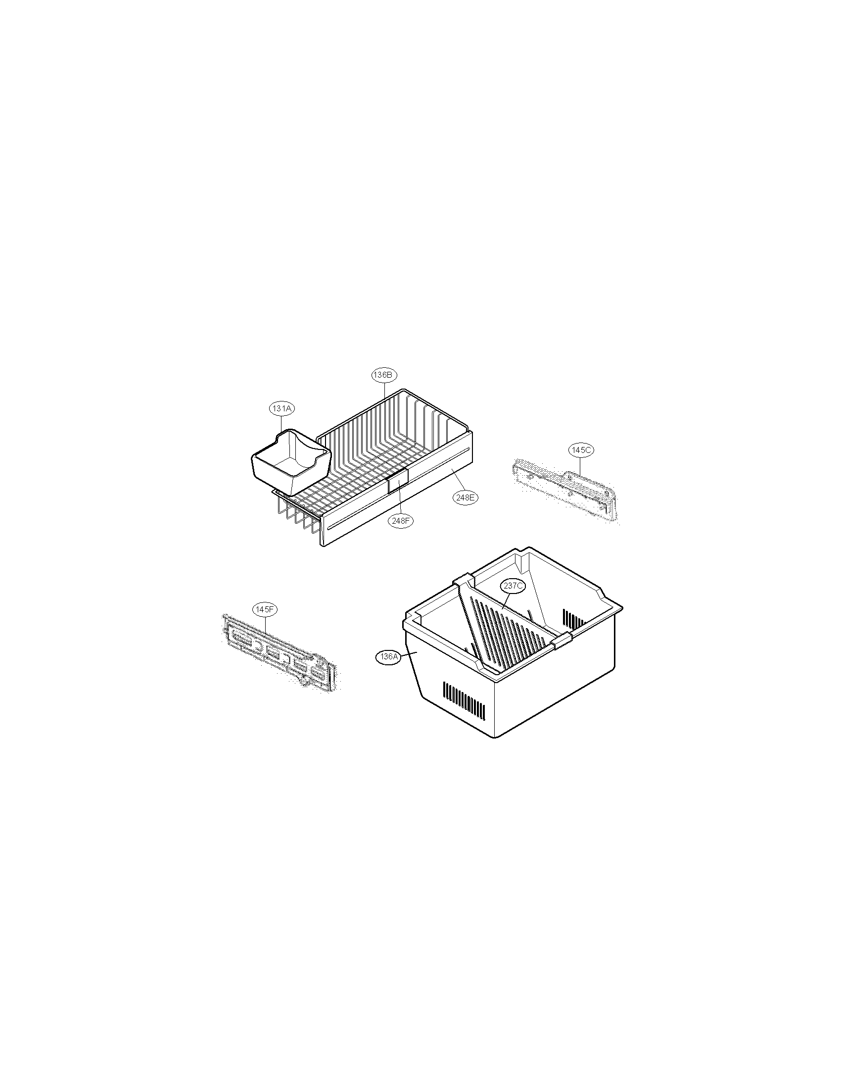 Freezer parts