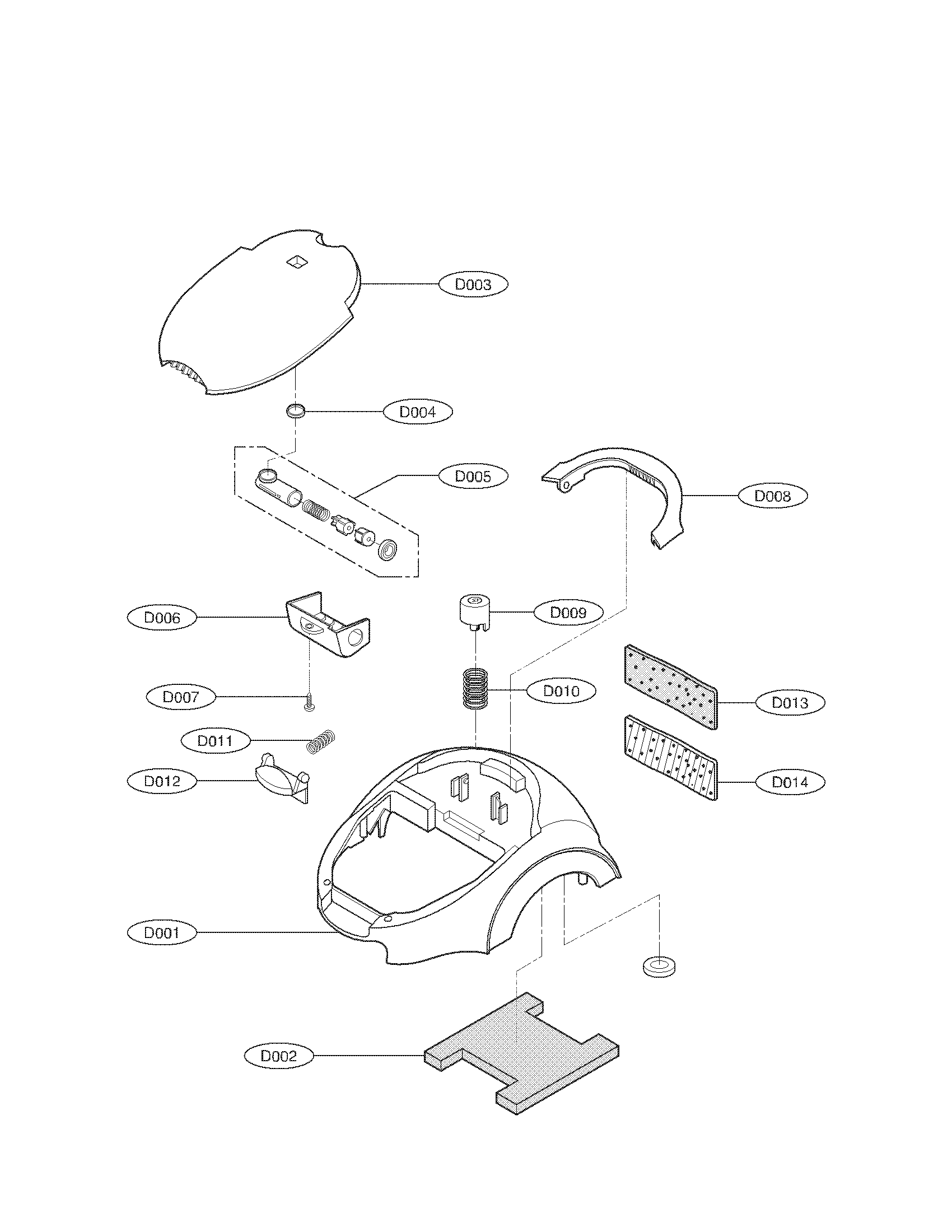 Cover assy parts