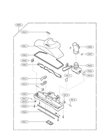 Nozzle assy parts