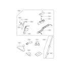 Kenmore 72123195200 accessory parts diagram