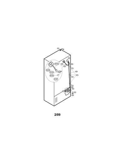 Valve and water tube parts