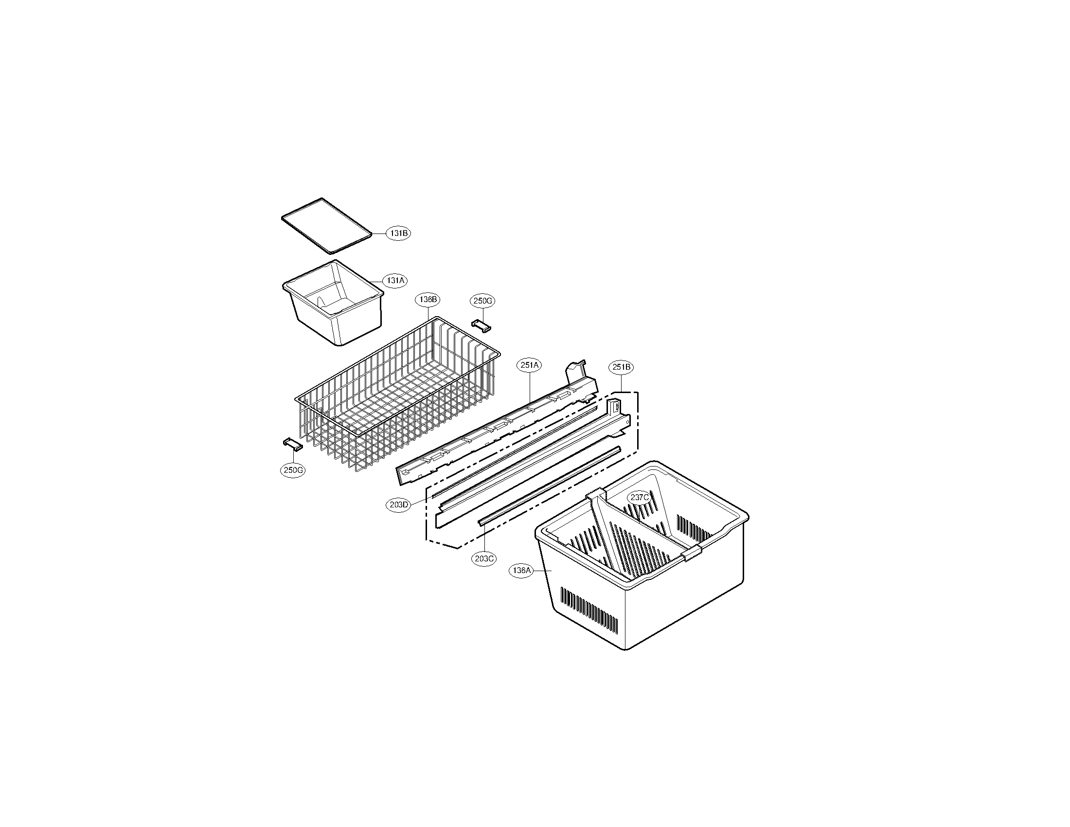 Freezer parts
