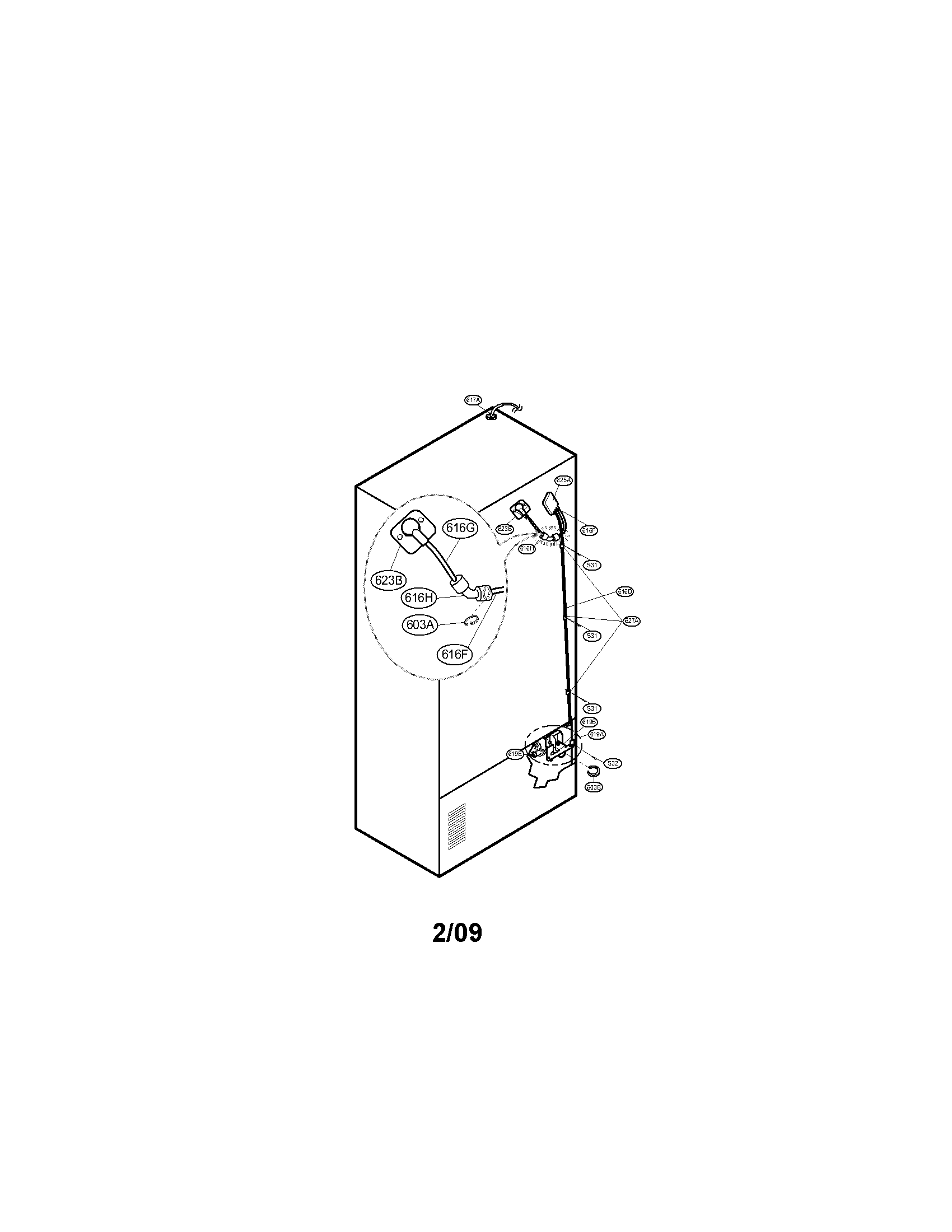 VALVE AND WATER TUBE PARTS