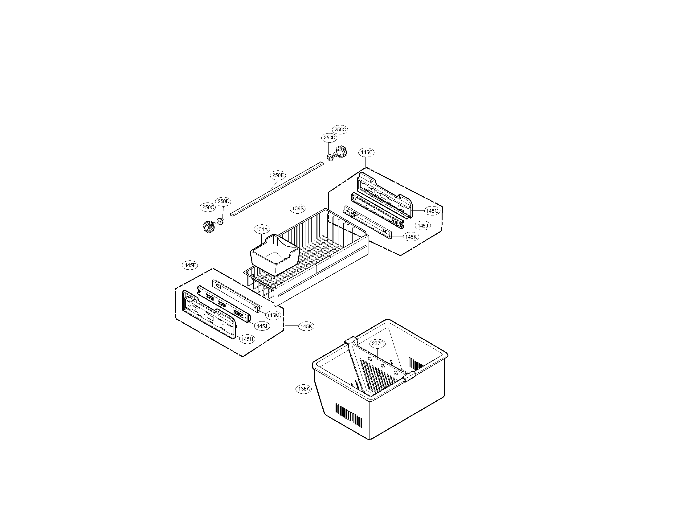 Freezer parts