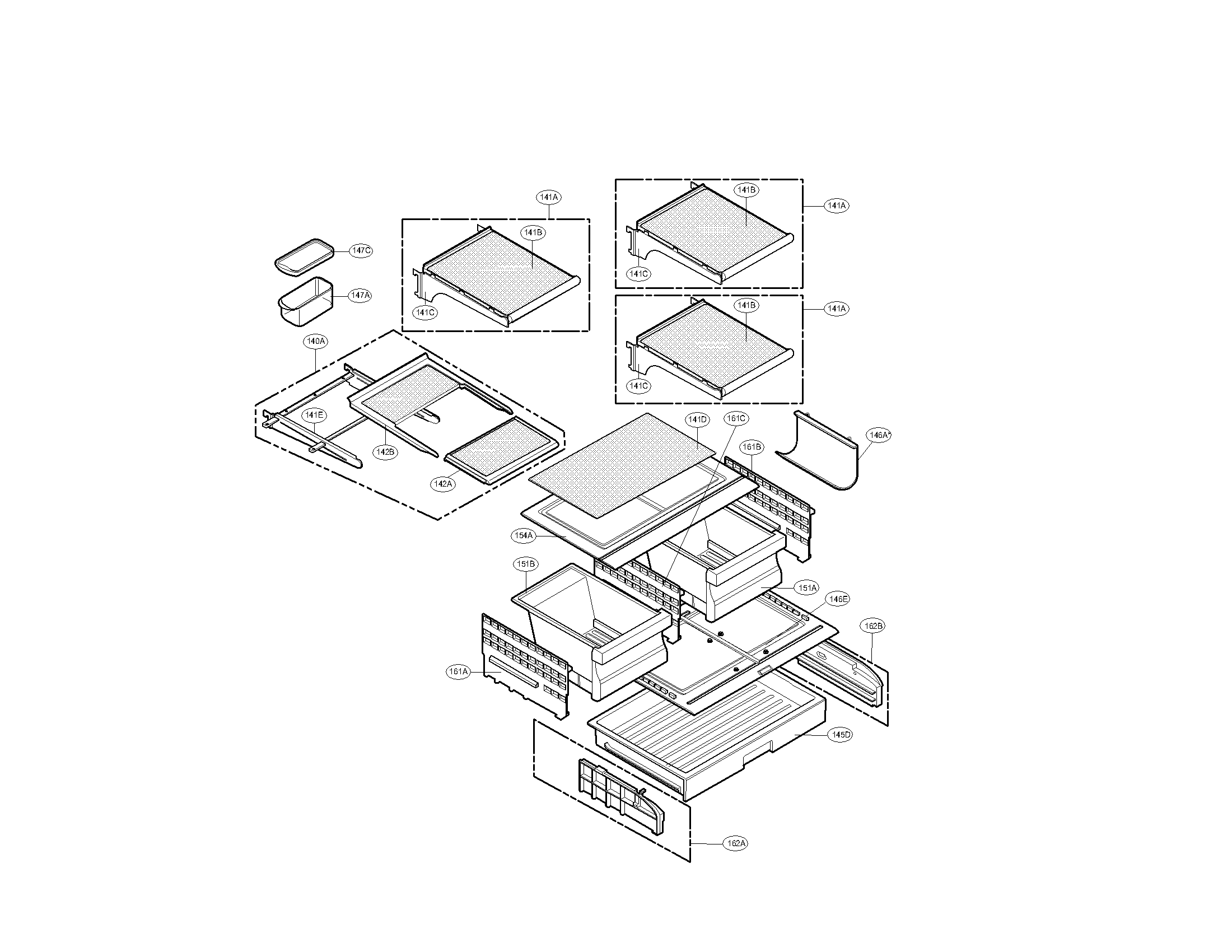 Refrigerator parts