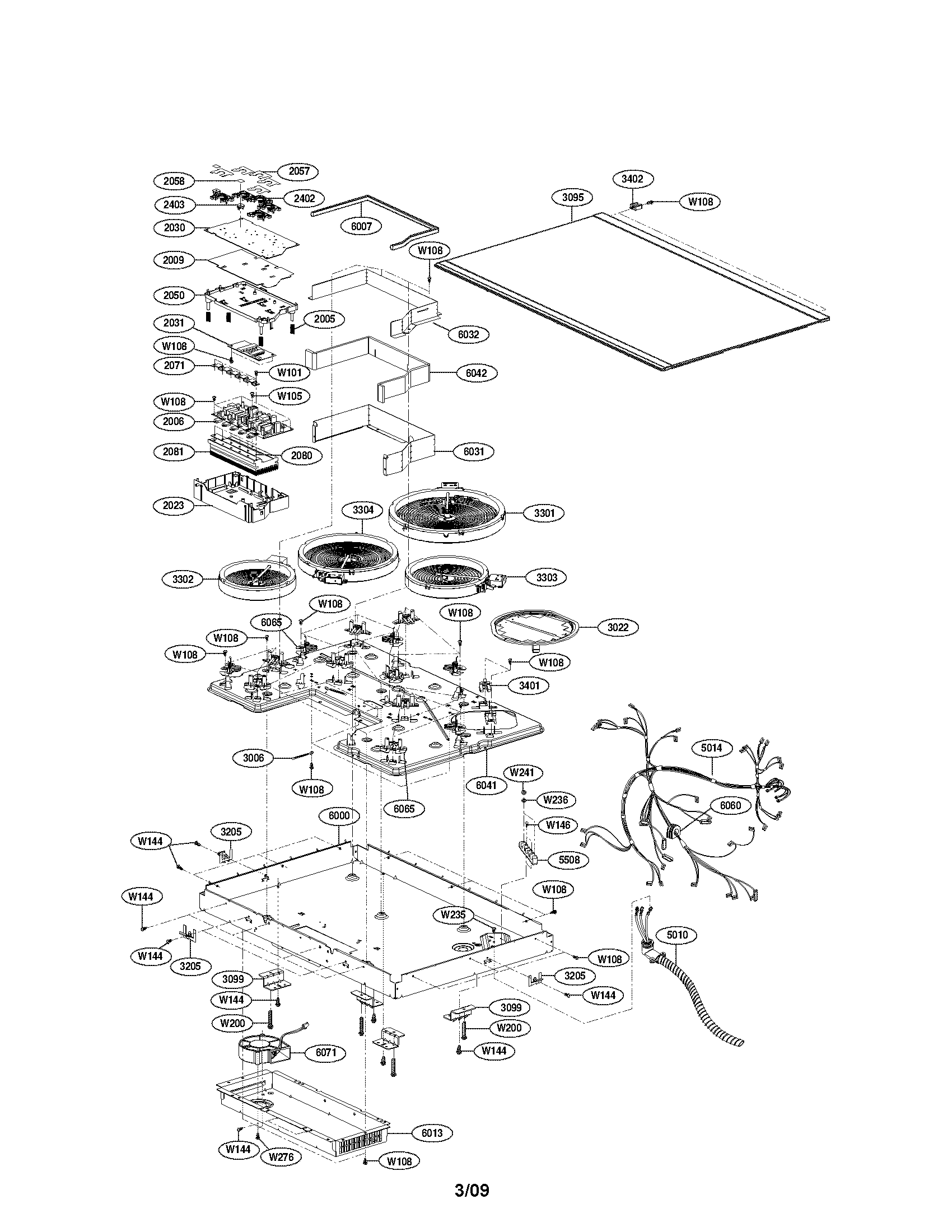 Cooktop parts