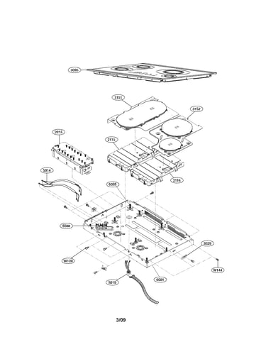 Cooktop parts