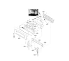 LG LRE30451SW/02 contoller parts diagram
