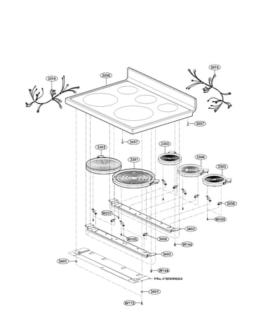 Cooktop parts