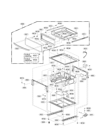 Drawer parts