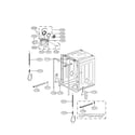 LG LDF6810ST-02 tub assy diagram