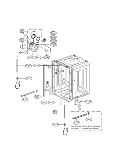 Tub assy